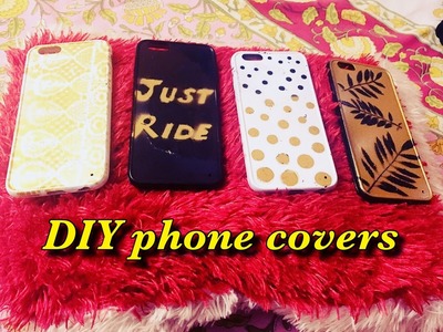 Quick & Easy DIY phone covers | Using Spray Paints | DIY Video