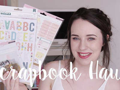 SCRAPBOOK HAUL | Crate Paper Little You & MORE | JustYourNormalGirl