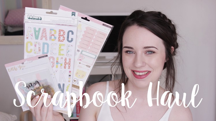 SCRAPBOOK HAUL | Crate Paper Little You & MORE | JustYourNormalGirl