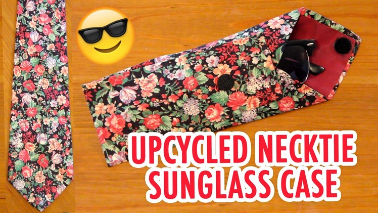 Upcycled Necktie Sunglass Case - HGTV Handmade