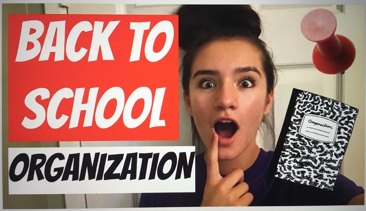 BACK TO SCHOOL ORGANIZATION.DIY | Jessica Rangel