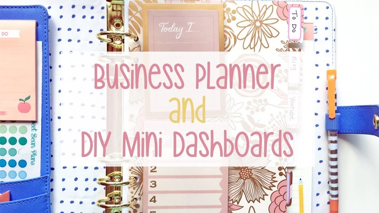 Business Planner and DIY Mini Dashboards