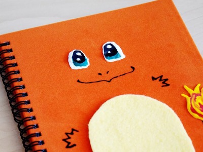 DIY► Back To School► Notebook cover Pokemon
