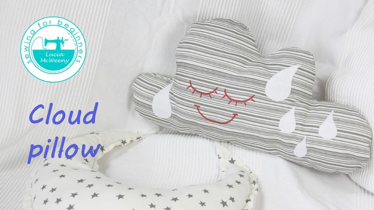 DIY cloud pillow