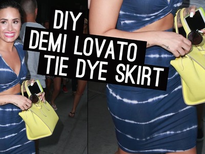 DIY: Demi Lovato’s Tie Dye Outfit (STYLEWIRE)