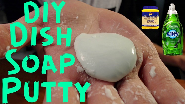 DIY Dish Soap Putty.Slime Tutorial #21