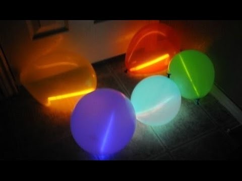 DIY: Glow In The Dark Balloons!!