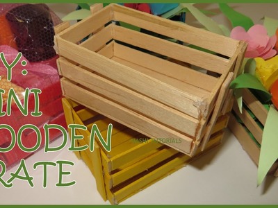 DIY: Mini Wooden Crate