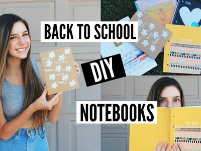 DIY Notebooks for Back To School 2016!