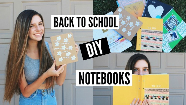 DIY Notebooks for Back To School 2016!