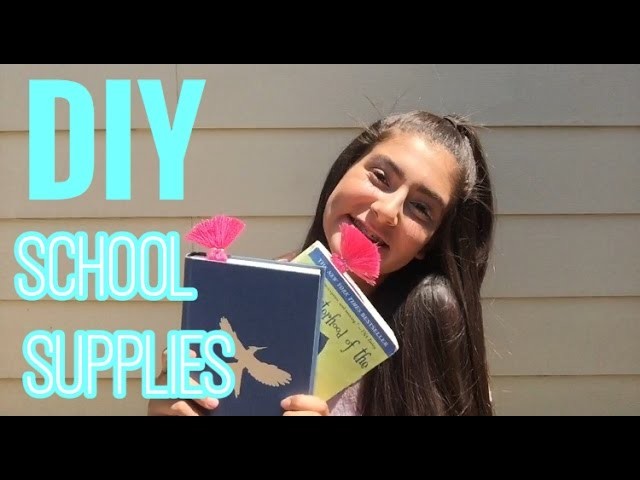 DIY SCHOOL SUPPLIES