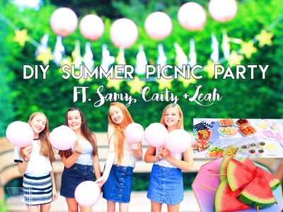 ▲DIY Summer Picnic Party + GIVEAWAY WINNERS!▼