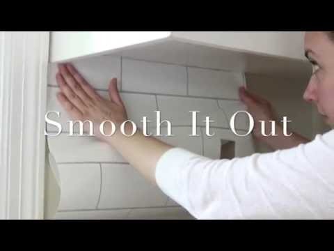 DIY White Subway Tile Temporary Backsplash