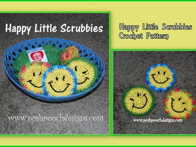 Happy Little Scrubby Crochet Pattern