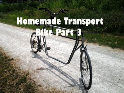 Homemade Cargo Bike Part 3 - DIY Final Details