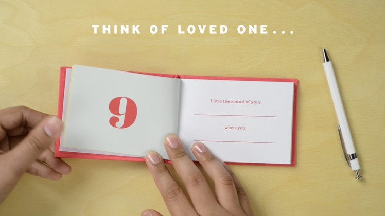 How to Craft the Perfect Fill in the Love® Journal by Knock Knock