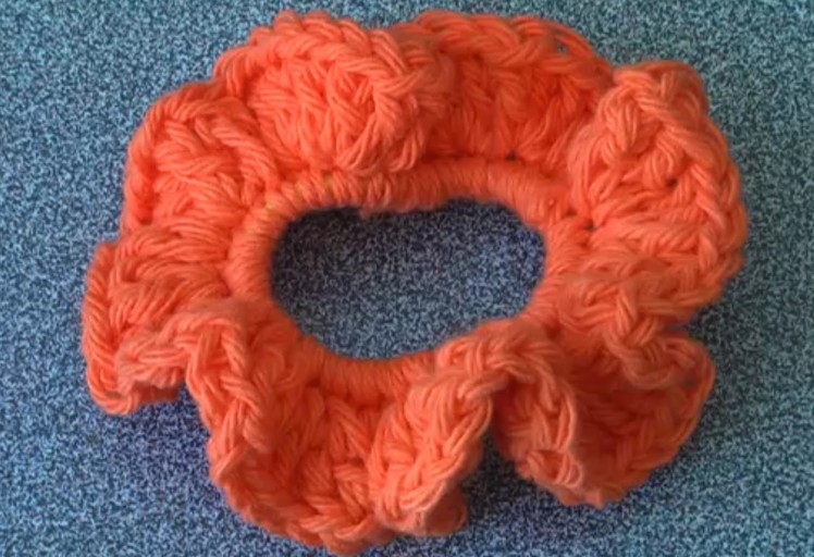 How to crochet a Scrunchie, super easy