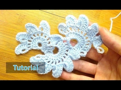 How to Crochet Lotus Flower Lace [UPDATED]