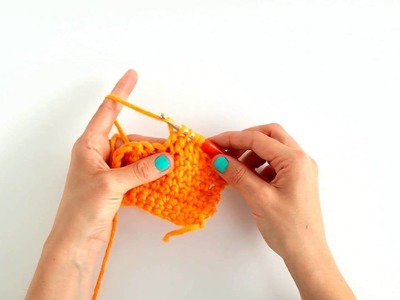 How to crochet: Treble 3 Together (tr3tog) [Day 12 of 12]