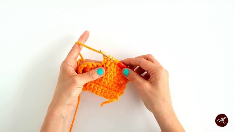 How to crochet: Treble 3 Together (tr3tog) [Day 12 of 12]