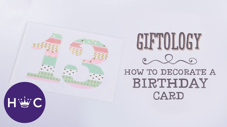 How to Decorate a Birthday Card