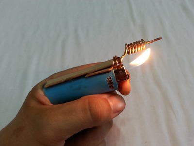 How to Make a Hot Drill  From a Lighter  DIY
