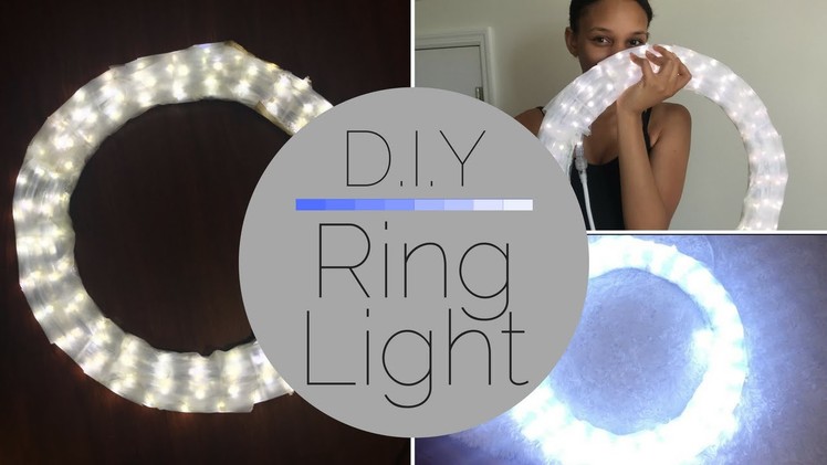 How To | Make A Ring Light Under $20 | DIY | CleoTalks