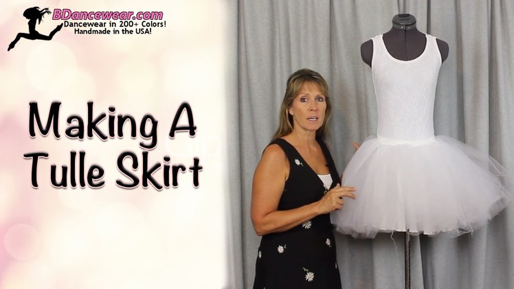 How to Make A Skirt With Tulle