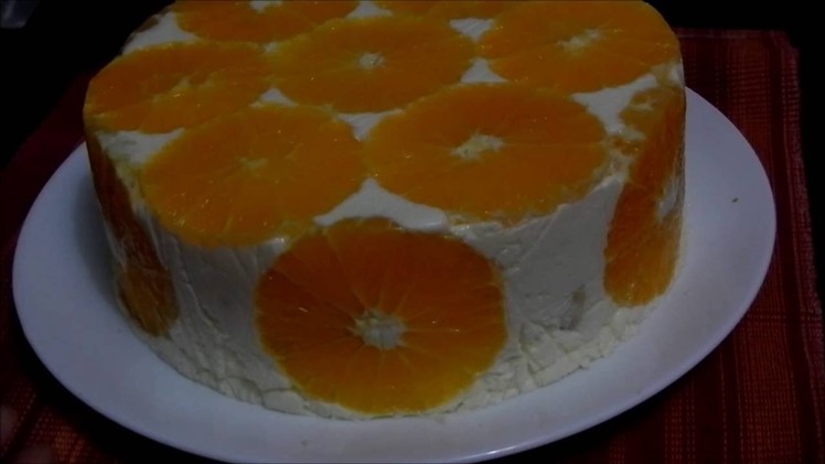 How to Make a Summer Orange Cake - Tort Diplomat