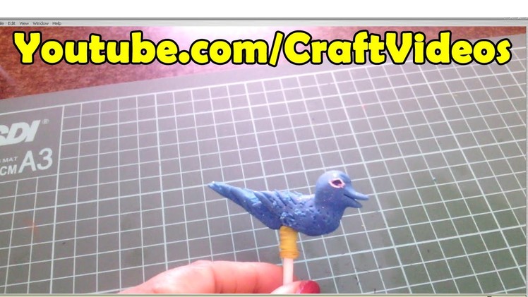 How to make Clay Birds for kids