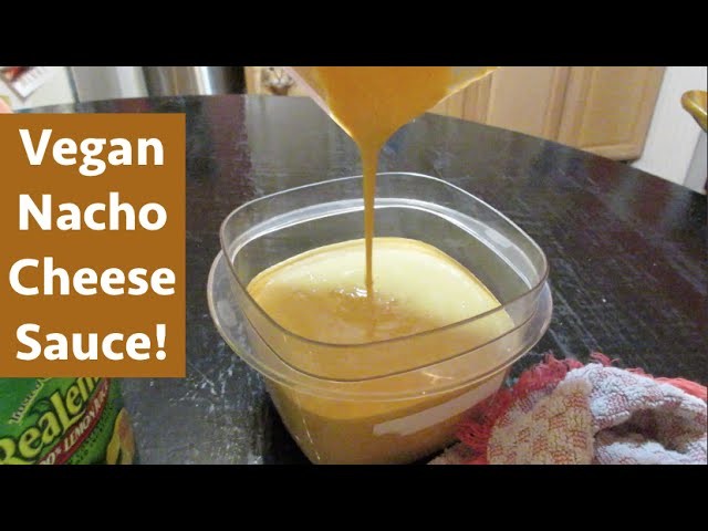 How To Make Vegan Nacho Cheese Sauce