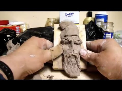 How To Sculpt A Wizard In Polymer Clay or Self Dry