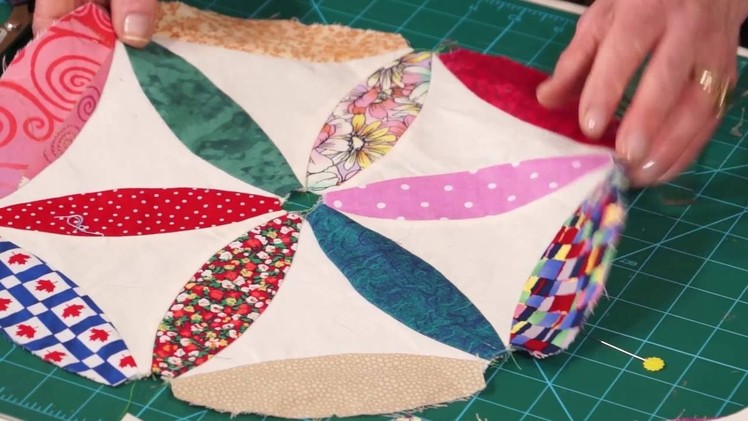 How to use the EZ Quilting Joseph's Coat template with Jennie Rayment