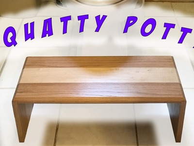 Let's Make a DIY Squatty Potty Toilet Stool | How To