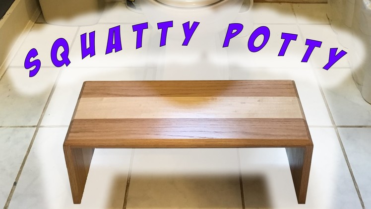 Let's Make a DIY Squatty Potty Toilet Stool | How To