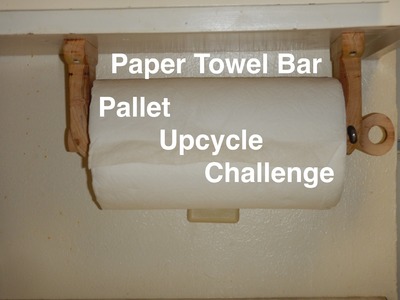 Pallet Paper Towel Holder