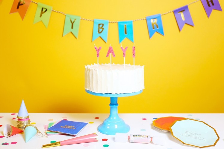Plan an Impromptu Party with This DIY Birthday in a Box