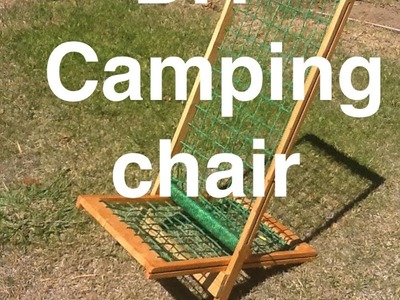 Simple DIY Portable Camping Chair