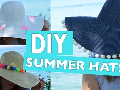 3 DIY Summer Hat Trends | Easy Tutorials Ideas