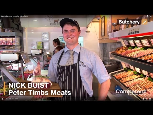 Competenz Trades: How to become a butcher - Nick Buist