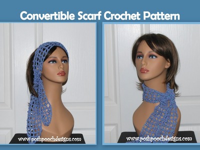 Convertible Scarf Crochet Pattern