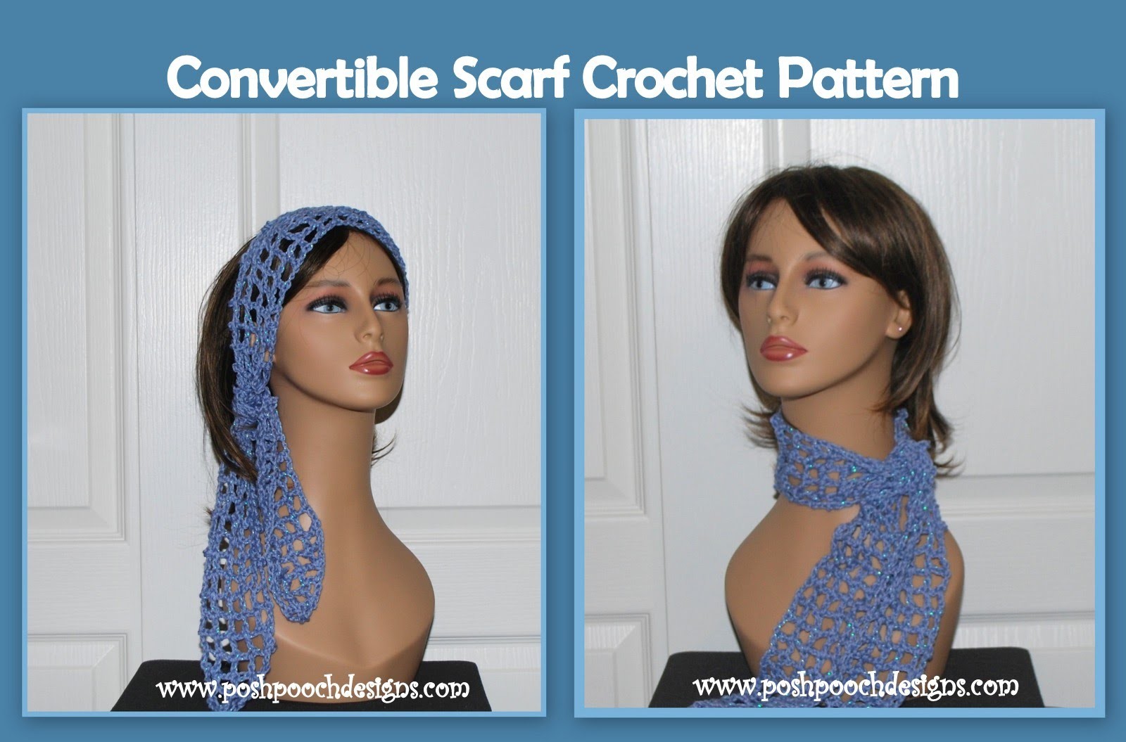 Convertible Scarf Crochet Pattern