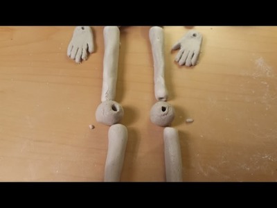 DIY Clay Doll - Joints & Hands
