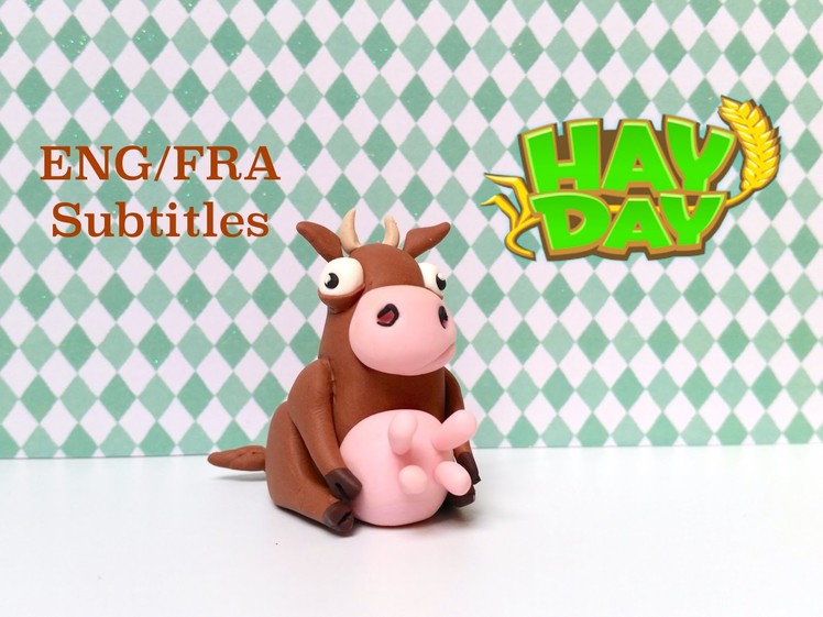 DIY Hay Day Cow - Polymer clay tutorial