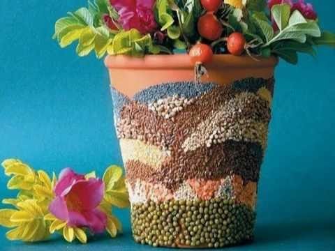 DIY How to Decorate a Flower Pot