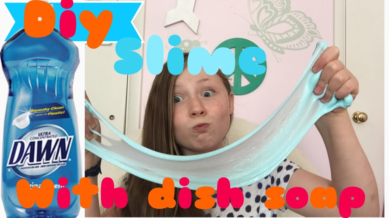 Diy Slime With Dish Soap