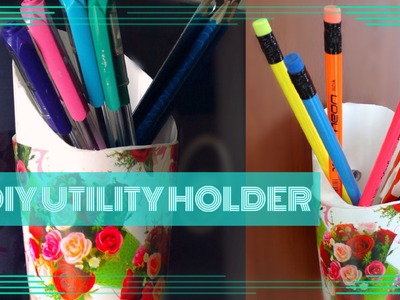 DIY UTILITY HOLDER- easy to make