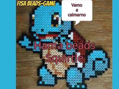 Hama Beads-DIY-Squirtle