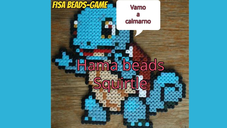 Hama Beads-DIY-Squirtle