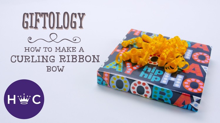 How to Curl Ribbon | Giftology